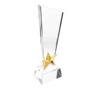 TOPBATHY de Cristal Creativo con Estrella para Graduación y Competición Premio para Fiesta Reconocimiento Escolar y Logros Ceremonias Infantiles
