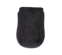 TOPBATHY Difusor Esponja para Secador de Pelo Negro Antiescaldado con Banda Elástica Alta Elasticidad Protector Térmico Portátil para Peluquería y Uso Doméstico Accesorio para Moldear y