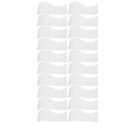 TOPBATHY Espátulas para Depilación Facial y Corporal, Aplicadores de Cera Transparentes de Plástico, 20 Piezas, Palitos para Crema Depilatoria y Raspadores para Cejas, Herramienta Práctica