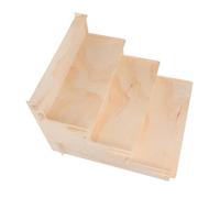 TOPBATHY Estantería Infantil de Madera con Diseño Escalonado Organizador Modular para y Juguetes Soporte Estable y Seguro para Habitaciones Infantiles y Guarderías