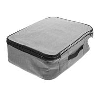 TOPBATHY Estuche para Documentos del Hogar, Caja de Seguridad Ignífuga para Documentos, Tejido Catiónico y Aleación de Aluminio, Ignífugo, Cerradura, para Hogar y Oficina Color