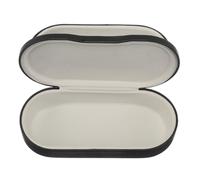 TOPBATHY Estuche Rígido Grande PU E Hierro Negro Compartimentos Individuales de Doble Capa Caja para Gafas para Gafas de Sol Viaje y Uso Diario