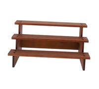 TOPBATHY Expositor De Madera Maciza para Guardar Pulseras Collares Y Joyas Estilo Retro para Exhibiciones De Artesanías Mesas De Exhibición para Vendedores para Eventos Especias
