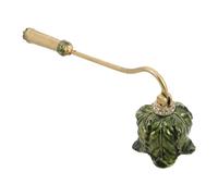 TOPBATHY Extintor de Velas Retro de Metal Fundido con Mango Largo, Apagavelas en Forma de Campana Vintage para Velas de Té y Decorativas, Accesorio Seguro y Decorativo para Eventos y Hogar