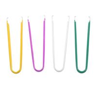 TOPBATHY Extractor de Perillas para Guitarra Eléctrica, 4 Piezas, Diseño Tipo Sombrero de Copa, Colores, y Morado, Herramienta Profesional para Ajuste de Tono y Volumen, Accesorio