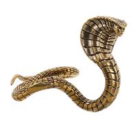 TOPBATHY Figurita de Serpiente Chino para Decoración de Oficina y Hogar Escultura Vintage de Animales del Accesorio de para Mesa y Centro de Mesa Adorno Realista y Duradero