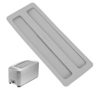 TOPBATHY Funda Protectora para Panificadora y Tostadora Gris, Cubierta Prolongadora de Vida Útil, Silicona Resistente, Tamaño Ajustado, para Cocina Doméstica, Pack de 2 Unidades