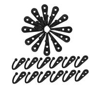 TOPBATHY Ganchos de Pared Vintage Doble Agujero para Colgar Abrigos Sombreros Toallas y Bolsas Diseño Rústico Fácil de Instalar para Decoración Industrial y Minimalista