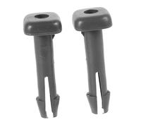 TOPBATHY Guía Ajustable Para Reposacabezas De Asiento, Juego De, Tubo De Inserción De Plástico Gris, Compatible Coches y Camiones, Reparación De Cerradura, Soporte Para Cuello y Columna