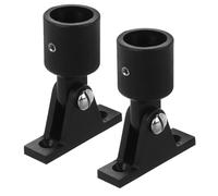 TOPBATHY Herrajes para Capotas de Barco de Nailon Tapa de Extremo de Ojo para Toldos Bimini de 22 MM 2 Piezas Accesorios Resistentes al Agua Sol para Navegación y Embarcaciones Marinas