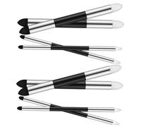 TOPBATHY Herramienta de Mezcla para Artistas con Esponja Doble Punta Lavable Pincel de Frotado Reutilizable para Difuminar Sombras y Detalles Precisos Dibujo Portátil