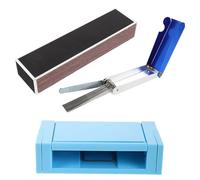 TOPBATHY Herramientas De Reparación De Guitarras Para Nivelación De Trastes Kit De Cuidado De Guitarra Con Cejuela De Puente Herramienta Para Puente Eléctrica Uso Taller De Luthier
