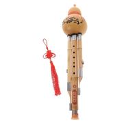 TOPBATHY Instrumento Musical Étnico Diseño Elegante Varios estilos Hulusi y Materiales en Clave C de Bambú Hecho a Mano Tono Puro y Suaveza para Principiantes y Amantes Música
