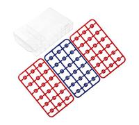 TOPBATHY Juego de Bolas de Rifa Numeradas de Plástico, 54 Piezas Pequeñas para Jugadores de Lotería, Selector Versátil y Fácil de Usar, Adecuado para Fiestas y Escritorio