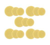 TOPBATHY Juego de Tapones para Teclas de Piccolo, Resistentes al Desgaste Sello Hermético, Almohadillas de Tela para Instrumentos de Viento en Bandas y Mantenimiento DIY