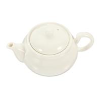 TOPBATHY Juego de té de porcelana blanca. cafetera tetera de cerámica kung fu Infusor de té pequeña tetera herramienta para servir té antiguo taza de té con fugas café Gaiwan