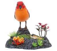 TOPBATHY Juguete de Pájaro Eléctrico de Plástico, 1 Pieza, para Patio