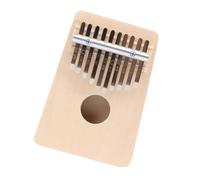 TOPBATHY Kalimba Portátil de 10 Teclas para Piano de Dedos Instrumento Musical Compacto de Madera Adecuado para Principiantes y Práctica Musical Casa o Viajes