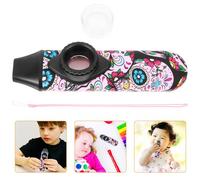 TOPBATHY Kazoo Infantil Pequeño de Plástico para Principiantes Instrumento Musical Portátil y Ligero para Membrana y Cordón Diseño y Fácil de Tocar para Introducir Música y Diversión