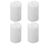 TOPBATHY Kit de 4 Cejuelas de Banjo de Hueso de Buey Blanco para Quinta Cuerda, Fijación Segura y Sustain Fuerte para Músicos y Entusiastas