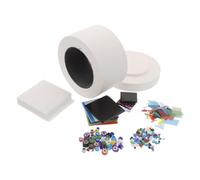 TOPBATHY Kit de Horno Microondas para Fusión de Vidrio 6 Piezas Mini Horno de Sobremesa para Cerámica y Manualidades Resistente al Calor Uso Doméstico y Estudio Accesorios para Joyería