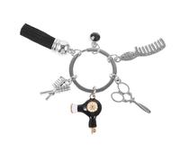 TOPBATHY Llavero Peluquero Metal Duradero Colgante Bolsa Mochila Decoración Estilista Regalo Unisex