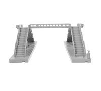 TOPBATHY Maqueta de Pasarela Peatonal de ABS para Construir Uno Mismo Modelo Decorativo Compacto y Realista para Mesa de Arena Adorno para Casas de Muñecas y Decoración de Escenas