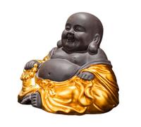 TOPBATHY Mascota De Té Maitreya Estatua Buda Bandeja Acabado Decoración