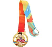 TOPBATHY Medallas de Baile Aleación de Zinc Doradas, Ligeras y Cómodas, Ideales para Ceremonias de Graduación y Competencias Escolares