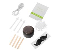 TOPBATHY Mini Aparato Caliente para Depilación Facial y Corporal Silicona, Seguro y Suave, Adecuado para Uso en Casa y Oficina, Kit de Depilación para Mujeres Principiantes