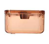 TOPBATHY Mini Trash Can For Desk With Push Top Lid Plastic Desktop Waste Bin With Grid Texture For Office Kitchen Bedroom And Dorm Room Storage And Trash Use