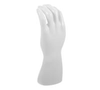 TOPBATHY Modelo De Mano Simulado Poseedor Estante De Exhibición De La Joyería Escaparate Soporte De Exhibición En Forma De Mano Forma De Mano Que Muestra El Soporte Blanco El Plastico