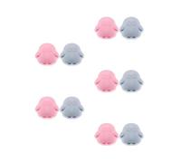 TOPBATHY Molde De Silicona Para Pasteles Forma De Pingüino De Flexible Y Antiadherente Para Hornear Y Decorar Postres Divertidos Color Aleatorio 2 Piezas X 5
