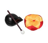 TOPBATHY Muyu Acrílico De 4 Pulgadas Para Meditación Budista, Incluye Tatami y, Bloque Tallado Sin Olor Para Recitación De Sutras y Decoración Espiritual Del Hogar
