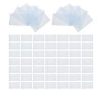 TOPBATHY Papel Ultrafino para Permanente de Cabello 11,2 X 6,6 Cm, Resistente al Calor, Desechable, 5 Paquetes, Papeles para Rizar Cabello Uso Profesional y Salón