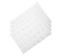 TOPBATHY Paquetes de Hielo Reutilizables para Alimentos 4 Unidades 28X39 CM Absorción Automática de Agua Bolsa Refrigerante Flexible para Transporte en Cadena de Frío Conservación de