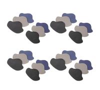 TOPBATHY Parche Adhesivo para Reparación de Zapatos 24 Piezas de Cuero Sintético, Resistente y Transpirable, Adecuado para Proteger Talones y Prolongar Vida del Calzado