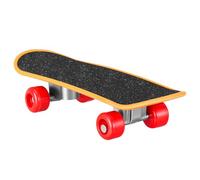 TOPBATHY Patineta de Juguete para Tortugas Mascota, Scooter Mini Superficie Antideslizante de Papel Lija, Tamaño, Material Abs Seguro y Duradero, Adecuado para Reptiles y Pájaros Pequeños