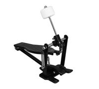 TOPBATHY Pedal de Profesional de Aleación de Aluminio Negra Ligero y Duradero Fácil de Reemplazar Compatible con Kits de Batería Profesionales y de Caja para Principiantes