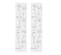 TOPBATHY Pegatinas en Pvc Blanco Guitarra Electroacústica para Diseño Árbol Vida Ultra Delgadas 2 Piezas sin Alterar el y Creativas