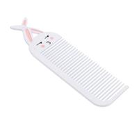 TOPBATHY Peine Pequeño de Metal con Diseño de Zanahoria Cartoon Práctico y Creativo Suave y Cómodo para Niñas Acabado Aleación de Zinc Colorida