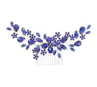 TOPBATHY Peineta De Boda De Cristal Peineta De Novia Gemas De Imitación Cabello Para Fiestas y Bodas