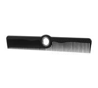 TOPBATHY Peineta de Calidad Profesional con Mango Pivotante y Dientes Finos Peine Resistente al Calor para Uso en Barberías y Salones de Belleza, Color Negro Tpr