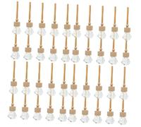 TOPBATHY Perfume Colgantes Difusor De Aceite Para Vacías Tapas Accesorios Decorativos Para Automóvil Y Oficina 10 Piezas X 4
