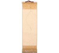 TOPBATHY Pergamino Chino de Caligrafía y Pintura Pequeño Enrollable, Papel Xuan Amarillo para Artistas, Uso Multifuncional en Hogar y Oficina, Suministro para Pintura y Caligrafía