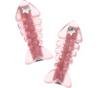 TOPBATHY Pinzas Cabello Mujer 2 Unidades Horquilla Creativa Forma Espina de Pescado Rosa Accesorios Cabello Niñas Fiesta Diario Cosplay