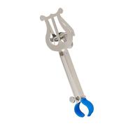 TOPBATHY Portátil para Partituras de Trompeta Soporte Metálico Plegable Color Plata Tamaño Compacto para Músicos Marcha y Uso Portátil