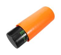TOPBATHY Presurizador Plástico de Reutilizable 3 Balones de Tenis, Bolas | Presión 14 Psi, Ciclo Múltiple, Cierre Hermético, Recupera Bote, Naranja, para Canchas y Práctica en Casa