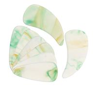 TOPBATHY Púas para Guzheng de Doble Cara, 8 Piezas Color Verde Azulado, Uñas Postizas para Dedos, Accesorios Reutilizables para Práctica y Conciertos de Cítara China