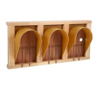 TOPBATHY Puerta para Jaula de Palomas Torcaces de Madera Europea, Tamaño Grande, Accesorio para Palomar de Carreras, Entrada Resistente y Fácil Uso para Pájaros Mensajeros